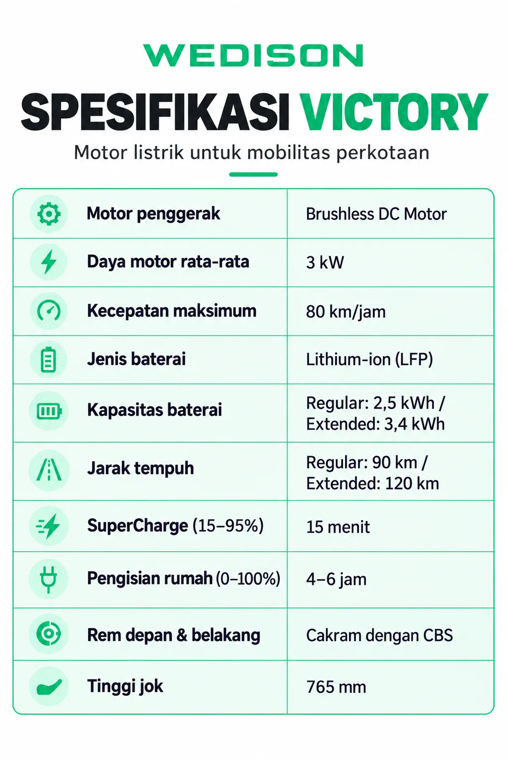 Wedison Victory Electric Scooter Specs Wedison Victory Electric Scooter Specs